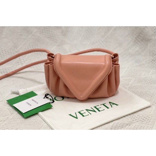 Bottega Veneta Leather cross-body bag in Peachy Leather