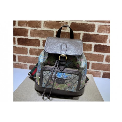 Gucci Backpack with Interlocking G in Supreme canvas