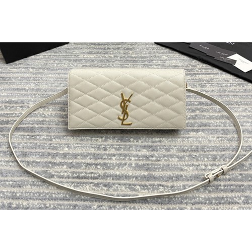 YSL KATE SUPPLE 99 bag IN White QUILTED LAMBSKIN YSL KATE SUPPLE 99 bag IN White QUILTED LAMBSKIN