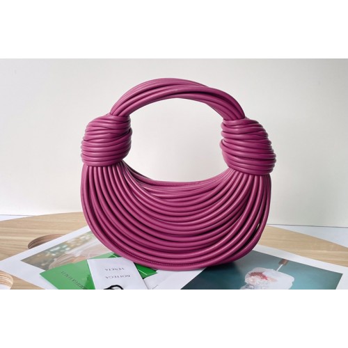 Bottega Veneta Double knot Bag in Mystic tubular leather