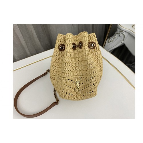 YSL MINI JOE Bag IN RAFFIA