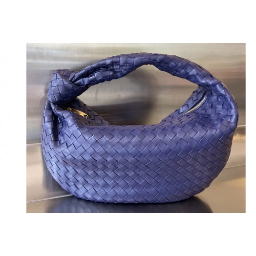 Bottega Veneta Small Jodie Bag in Purple Leather