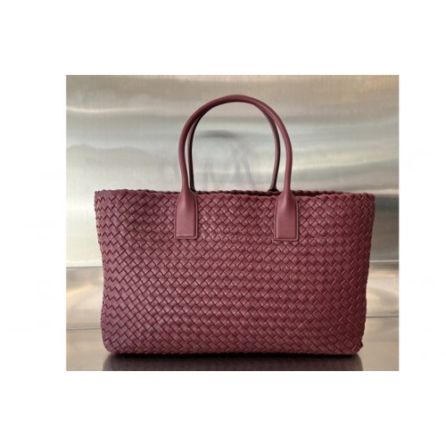 Bottega Veneta Large Cabat tote bag in Barolo Leather