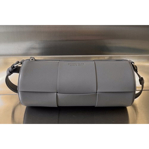 Bottega Veneta Medium Canette Bag in Grey Leather