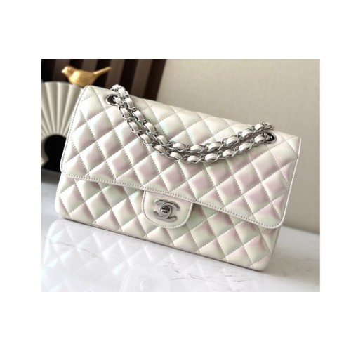 Chanel A01112 Classic 11.12 Handbag in White