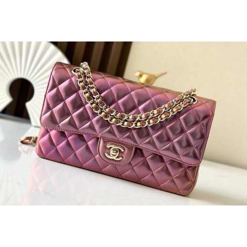 Chanel A01112 Classic 11.12 Handbag in Pink