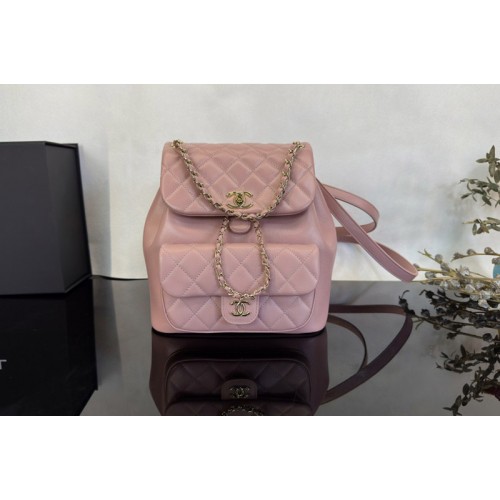 Chanel Duma Backpack in Pink Leather