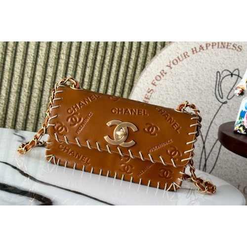 Chanel Vintage Bag in Brown Leather