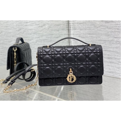 Dior M0997 Christian Dior Miss Dior Top Handle bag in Black Cannage Lambskin