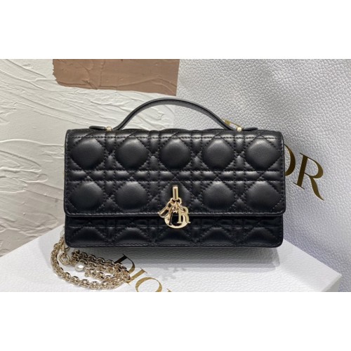 Dior S0980 Christian Dior Miss Dior mini bag in Black Cannage Lambskin