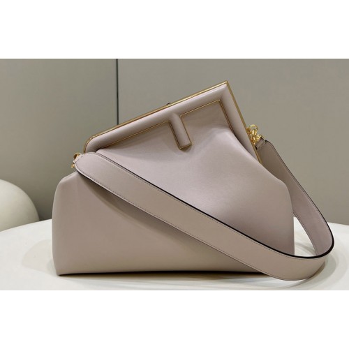 Fendi 8BP127 Fendi First Medium bag in Light Pink leather