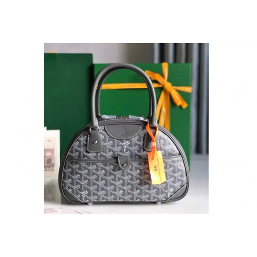 Goyard vintage mini bowling bag in Gray Goyardine Canvas