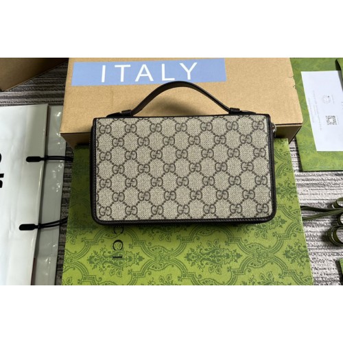 Gucci Travel Case Document Case in Supreme Canvas Gucci Travel Case Document Case in Supreme Canvas