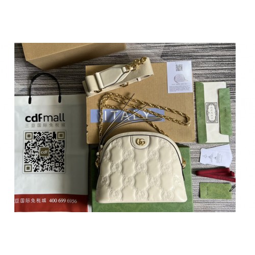 Gucci Matelasse leather small bag in White Matelasse leather