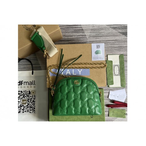 Gucci Matelasse leather small bag in Green Matelasse leather Gucci Matelasse leather small bag in Green Matelasse leather