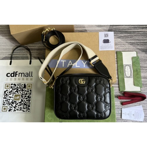 Gucci Matelasse leather small bag in Black Matelasse leather