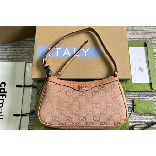 Gucci Ophidia small handbag in Pink canvas