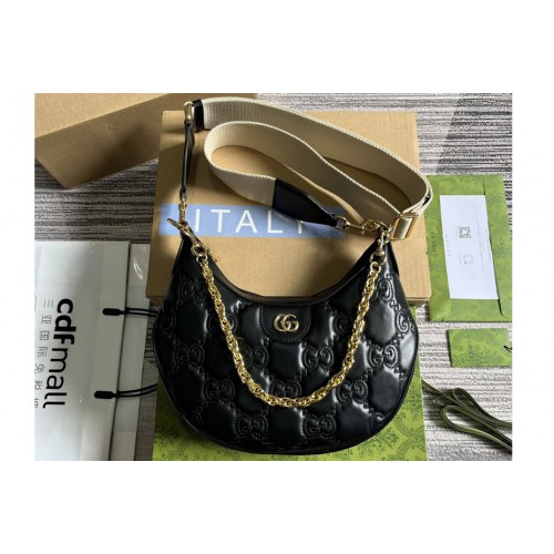 Gucci Matelasse Small Shoulder Bag in Black Matelasse leather Gucci Matelasse Small Shoulder Bag in Black Matelasse leather