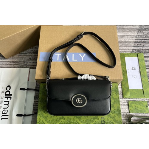 Gucci Petite Mini Shoulder Bag in Black leather