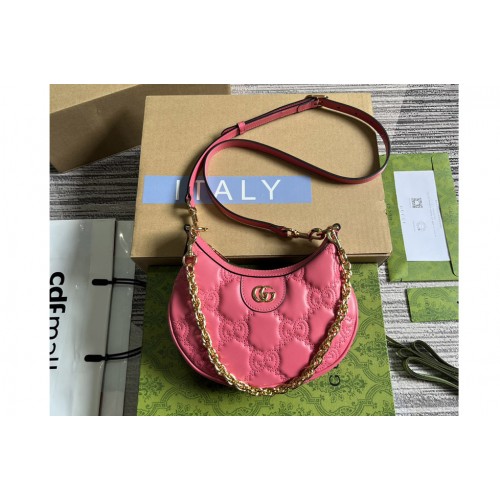 Gucci Matelasse Mini Bag in Pink Matelasse leather