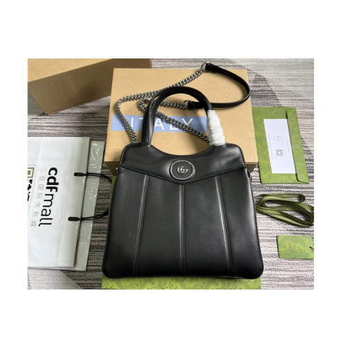 Gucci Petite Small Tote Bag in Black leather