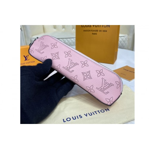 Louis Vuitton GI0397 Elisabeth pencil pouch in Rose Mahina leather