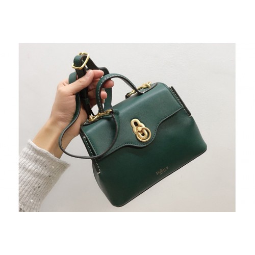 Mulberry HH5059 Mini Seaton Bag in Green Small Classic Grain