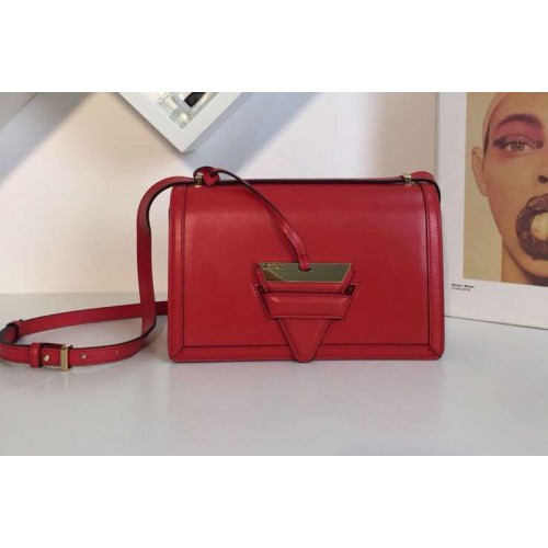 Loewe Barcelona Bag Boxcalf Leather Red
