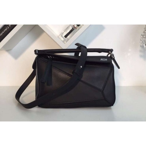 Loewe Puzzle Small Bags Original Calf Leather Black