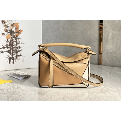 Loewe Mini Puzzle bag in Multicolor classic calfskin