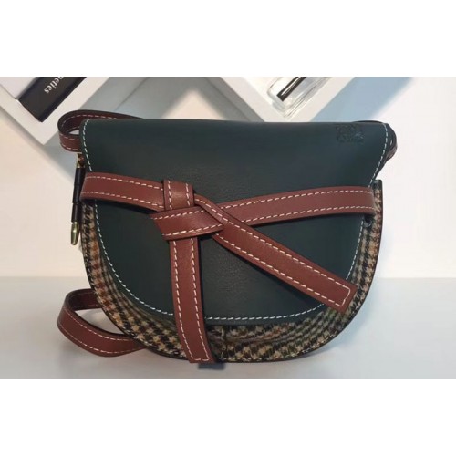 Loewe Gate Small Bags Original Leather Green