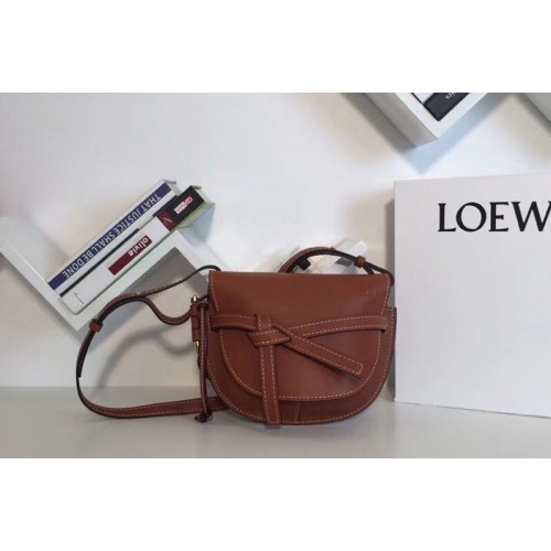 Loewe Gate Small Bags Original Leather Brown