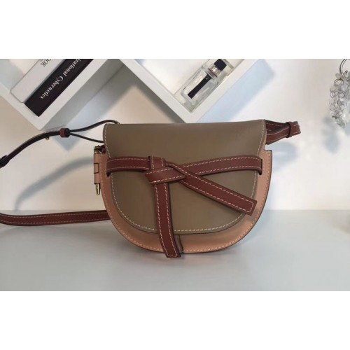 Loewe Gate Small Bags Original Leather Mocca Powder