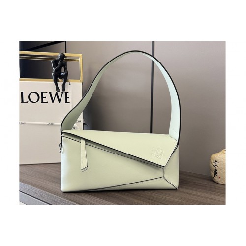 Loewe Puzzle Hobo bag in Cream nappa calfskin