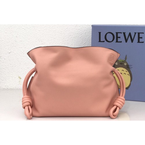 Loewe Flamenco clutch in Pink nappa calfskin