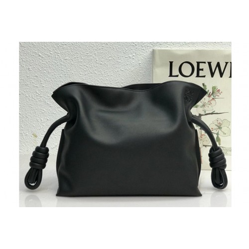 Loewe Flamenco clutch in Black nappa calfskin