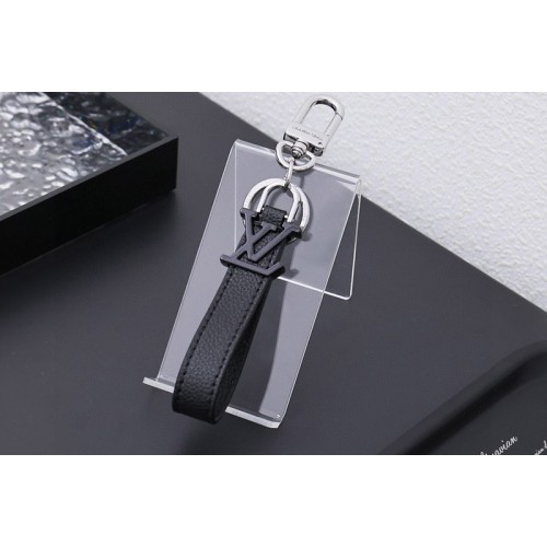 Louis Vuitton M01194 Aerogram Key Holder and Bag Charm in Black