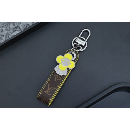 Louis Vuitton M01469 Vivienne Dragonne Key Holder And Bag Charm in Yellow