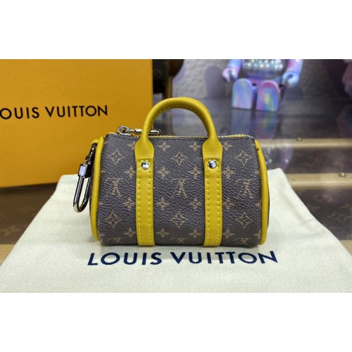 Louis Vuitton M01523 Colormania Mini Keepall Pouch in Monogram canvas With Yellow