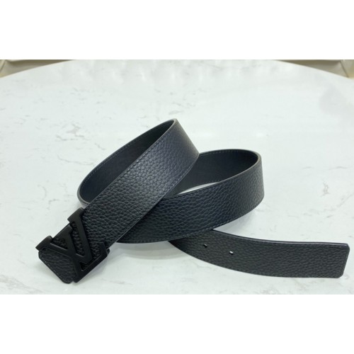 Louis Vuitton M0226V Optic 40mm reversible belt in Black Calf leather With Black Buckle