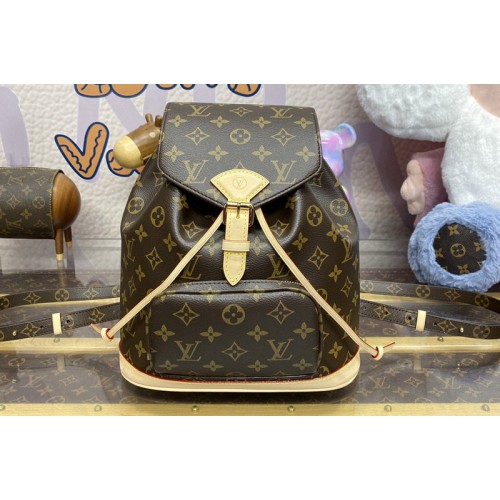 Louis Vuitton M11198 Montsouris PM Bag in Monogram Canvas