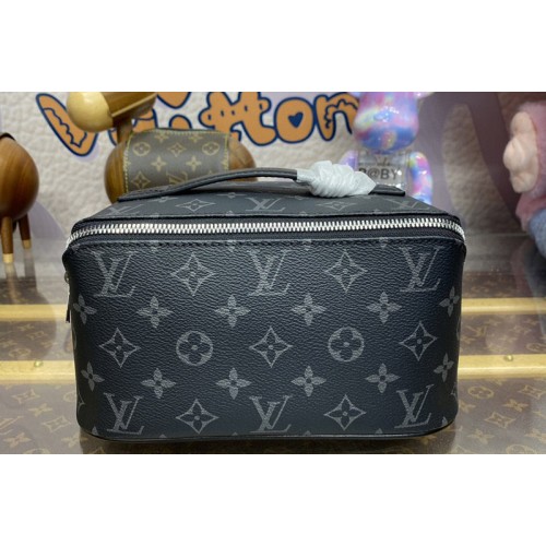 Louis Vuitton M11508 Toiletry Bag 2 Compartments travel pouch in Monogram Eclipse coated canvas Louis Vuitton M11508 Toiletry Bag 2 Compartments travel pouch in Monogram Eclipse coated canvas