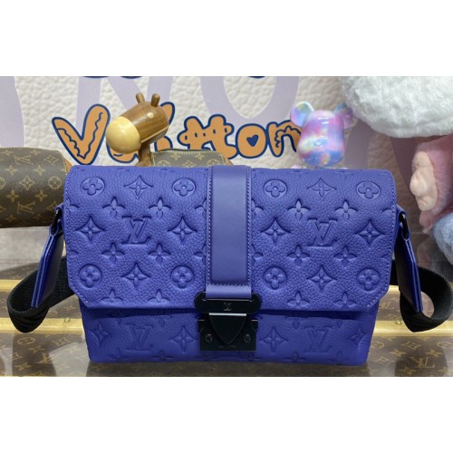 Louis Vuitton M11692 S-Cape Messenger bag in Taurillon Monogram embossed cowhide leather