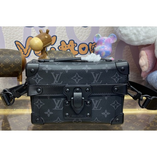 Louis Vuitton M11743 Soul Trunk cross-body bag in Monogram Eclipse coated canvas Louis Vuitton M11743 Soul Trunk cross-body bag in Monogram Eclipse coated canvas