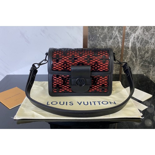 Louis Vuitton M20359 Dauphine Mini handbag on Black Patent calfskin