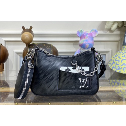 Louis Vuitton M20998 Marellini Bag in Black Epi Leather