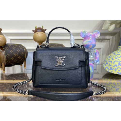Louis Vuitton M20997 Lockme Ever Mini handbag in Black Grained calf leather