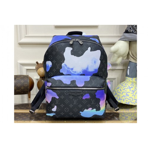 Louis Vuitton M21429 Discovery backpack in Sunrise Monogram Eclipse coated canvas