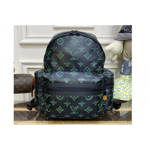 Louis Vuitton M21823 Backpack in Black Monogram Coated canvas