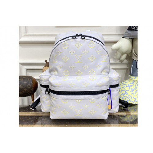 Louis Vuitton M21826 Backpack in White Monogram Coated canvas